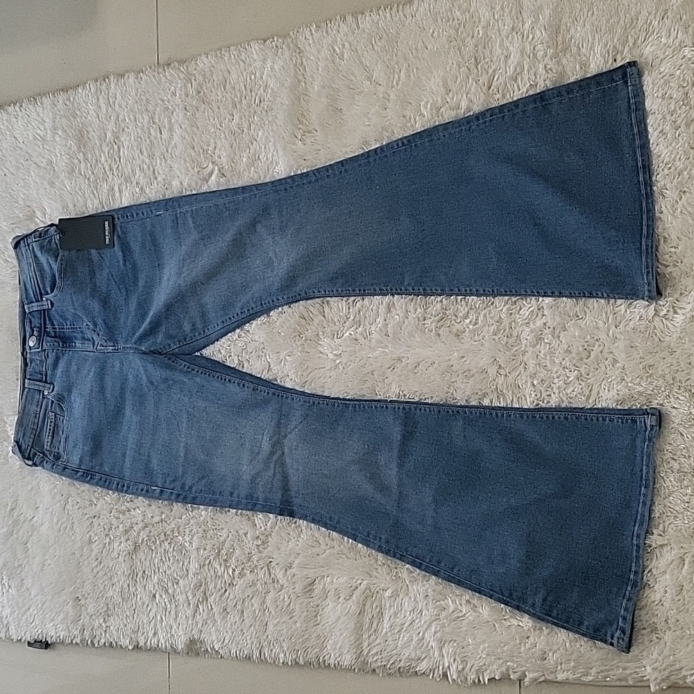 True Religion High Rise Vintage Flare Jeans